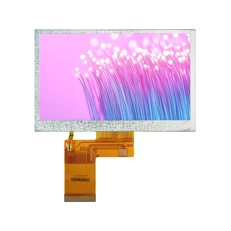 4.3'450 CD/m²亮度TN TFT LCD屏幕模块